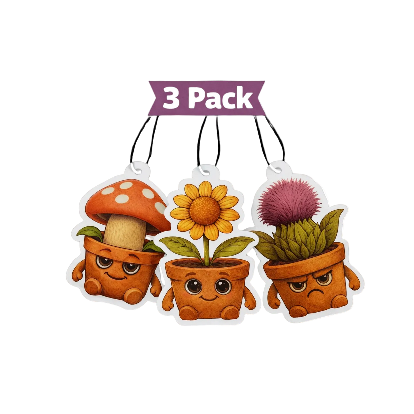 Emotional Misfits Car Air Freshener – 3 Pack